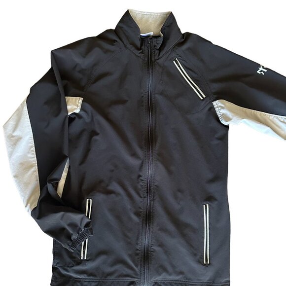 NordickTrack women's reflective training Jacket size Small black and gray - Picture 3 of 10